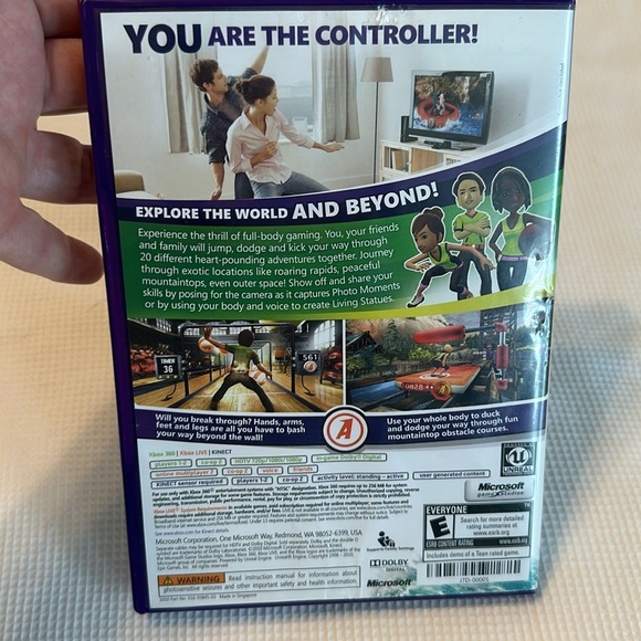 XBOX 360 Kinect preloved Kinect Adventures video game - Picture 2 of 10